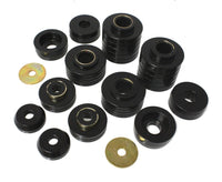 Thumbnail for Energy Suspension 80-98 Ford F250/F350 / 80-92 Ford F100/F150 / 85-98 Ford F450 Black Body Mount Set