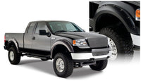 Thumbnail for Bushwacker 04-08 Ford F-150 Styleside Pocket Style Flares 4pc 66.0/78.0/96.0in Bed - Black