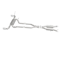 Thumbnail for MagnaFlow Cat-Back SS 2.5in Dual Split Rear 4in Black Tip 11-16 Jeep Grand Cherokee 5.7L V8/3.6L V6