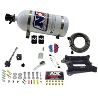 Thumbnail for Nitrous Express 4150 4-BBL/Alcohol Nitrous Kit (50-300HP) w/10lb Bottle
