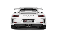 Thumbnail for Akrapovic 2018 Porsche 911 GT3 (991.2) Slip-On Race Line (Titanium) w/Header/Tail Pipes