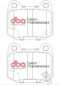 Thumbnail for DBA 03-06 EVO / 04-09 STi / 03-07 350Z Track Edition/G35 w/ Brembo SP500 Rear Brake Pads