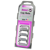 Thumbnail for McGard Hex Lug Nut (Cone Seat) M12X1.5 / 13/16 Hex / 1.5in. Length (4-Pack) - Chrome