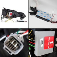 Thumbnail for Spyder Scion FRS 12-14 Projector Headlights CCFL Halo DRL LED Black PRO-YD-SFRS12-CCFL-BK