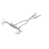 Thumbnail for MagnaFlow Cat Back, SS, 2.5in, Quad Split Polish 4in tip 14-15 Jeep Grand Cherokee 3.6L/5.7L V6/V8