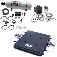 Thumbnail for Nitrous Express Nitrous & Water Injection Kit w/Billet LT4 Supercharger Lid w/15lb Bottle