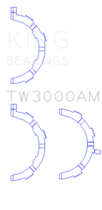 Thumbnail for King Ford 6.7L Power Stroke V8 Diesel Thrust Washer Set