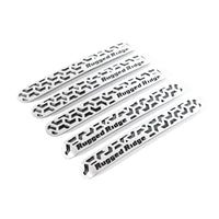 Thumbnail for Rugged Ridge Elite Dr Hndle Insert Contrast Tread4D 07-18 Jeep Wrangler JK