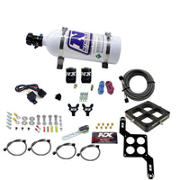 Thumbnail for Nitrous Express Dominator Billet Crossbar Pro-Power Nitrous Kit (100-500HP) w/5lb Bottle