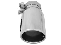 Thumbnail for aFe MACH Force-Xp 3in Inlet x 4in Outlet x 9in Length 304 Stainless Steel Exhaust Tip Polished