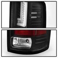 Thumbnail for Spyder GMC Sierra 14-16 LED Tail Lights Black ALT-YD-GS14-LBLED-BK