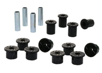Thumbnail for Whiteline 89-95 Toyota Pickup / 01-04 Toyota Tacoma Rear Leaf Spring Shackle Bushing Kit