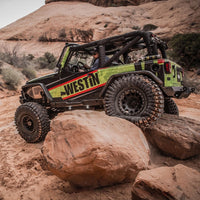 Thumbnail for Westin/Snyper 07-17 Jeep Wrangler Tube Fenders - Rear - Textured Black