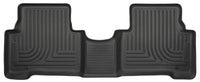 Thumbnail for Husky Liners 13-15 Hyundai Sante Fe GLS/Limited WeatherBeater 2nd Seat Black Floor Liners
