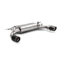 Thumbnail for Akrapovic 2018+ BMW 340i (F30/F31) / 440i (F32/F33/F36) w/OPF/GPF Slip-On line (Titanium)