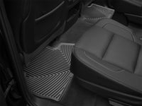 Thumbnail for WeatherTech 15+ Chevy Tahoe/Sub/Silv/ GMC Yukon/XL/Sierra Rear Rubber Mats - Black