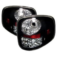 Thumbnail for Spyder Ford F150 Flareside 97-03 LED Tail Lights Black ALT-YD-FF15097FS-LED-BK