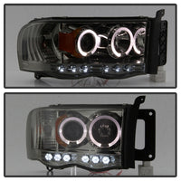Thumbnail for Spyder Dodge Ram 1500 02-05/Ram 2500 03-05 Projector Headlights LED Halo LED Smke PRO-YD-DR02-HL-SMC