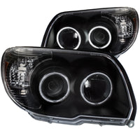 Thumbnail for ANZO 2006-2009 Toyota 4Runner Projector Headlights w/ Halo Black
