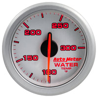 Thumbnail for Autometer Airdrive 2-1/6in Water Temperature Gauge 100-300 Degrees F - Silver
