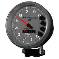 Thumbnail for AutoMeter Gauge Tach 5in. 9K RPM Pedestal Datalogging Ultimate Dl Playback Silver