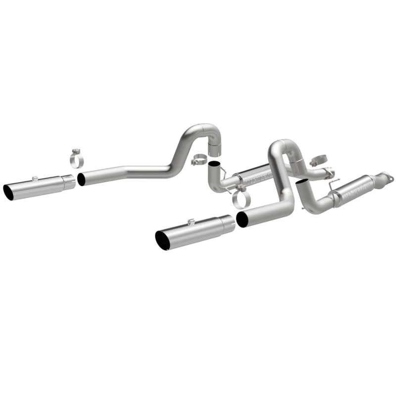 MagnaFlow 99-04 Mustang Mach 1 V8 4.6L Dual Split Rear Exit Stainless Cat-Back Performance Exhaust