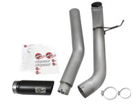 Thumbnail for aFe LARGE BORE HD 5in DPF-Back SS Exhaust w/ Black Tip 2016 Nissan Titan 5.0L V8 (td) CC SB