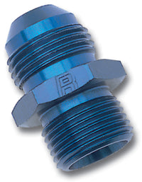 Thumbnail for Russell Performance -6 AN Flare to 16mm x 1.5 Metric Thread Adapter (Blue)