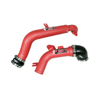 Thumbnail for Injen 11-14 Nissan Juke 1.6L Nismo Turbo Upper Intercooler Piping Kit - Wrinkle Red