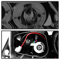 Thumbnail for Spyder BMW E90 3-Series 06-08 (4 dr) Proj LED Halo Amber Reflctr Rplc Bulb Smke PRO-YD-BMWE9005-AM-S