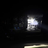 Thumbnail for AlphaRex 07-13 Toyota Tundra NOVA LED Proj Headlights Alpha-Black w/Activ Light/Seq Signal/DRL