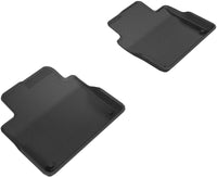 Thumbnail for 3D MAXpider 2017-2019 Volvo S90/V90 Kagu 2nd Row Floormats - Black