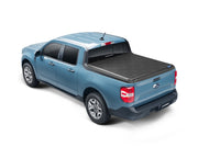 Thumbnail for Lund 22-23 Ford Maverick (4.5ft Bed) Hard Fold Tonneau Cover - Black