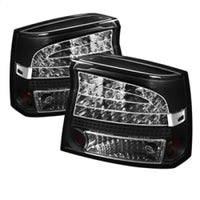 Thumbnail for Spyder Dodge Charger 09-10 LED Tail Lights Black ALT-YD-DCH09-LED-BK