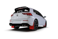 Thumbnail for Rally Armor 2022 MK8 Volkswagen Golf GTI/R Black UR Mud Flap w/ White Logo