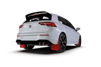 Thumbnail for Rally Armor 22-24 VW MK8 Golf GTI/R Black UR Mud Flap w/Red Logo