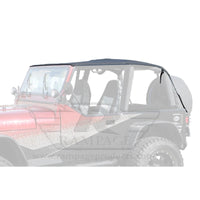 Thumbnail for Rampage 1992-1995 Jeep Wrangler(YJ) Frameless Soft Top Kit - Black Diamond