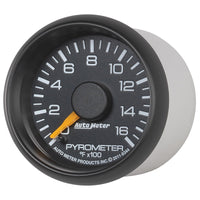 Thumbnail for Autometer Factory Match GM 2-1/16in 1600 Degree Electric Pyrometer (EGT) Gauge