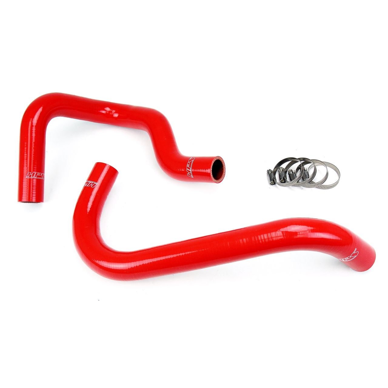 HPS Reinforced Red Silicone Radiator Hose Kit Coolant for Toyota 95-04 Tacoma 2.4L 4Cyl