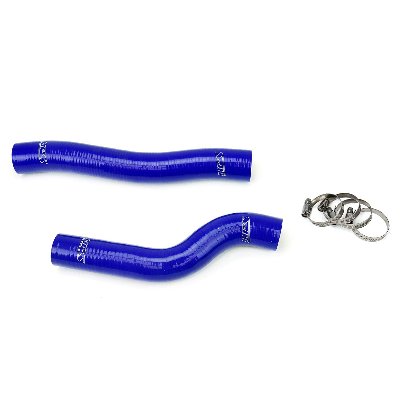 HPS Blue Reinforced Silicone Radiator Hose Kit Coolant for Hyundai 10-12 Genesis Coupe 2.0T Turbo