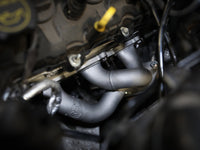 Thumbnail for aFe Twisted Steel Shorty Header 11-17 Ford Mustang V6-3.7L - Titanium Coat Finish