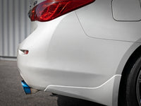 Thumbnail for aFe Takeda 2.5in 304 SS Cat-Back Exhaust System w/ Blue Flame Tips 16-18 Infiniti Q50 V6-3.0L (tt)