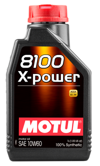 Thumbnail for Motul 1L Synthetic Engine Oil 8100 10W60 X-Power - ACEA A3/B4