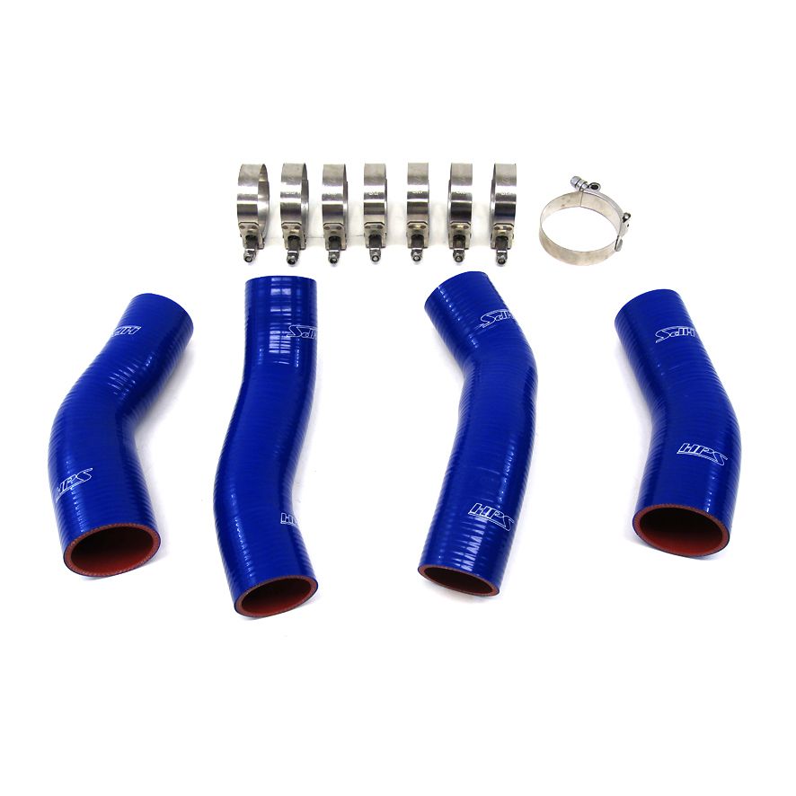 HPS Blue Reinforced Silicone Intercooler Hose Kit for Nissan 90-96 300ZX Twin Turbo