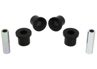 Thumbnail for Whiteline Plus 97-05 Nissan Frontier D22 2WD Rear Spring Eye and Shackle Bushing