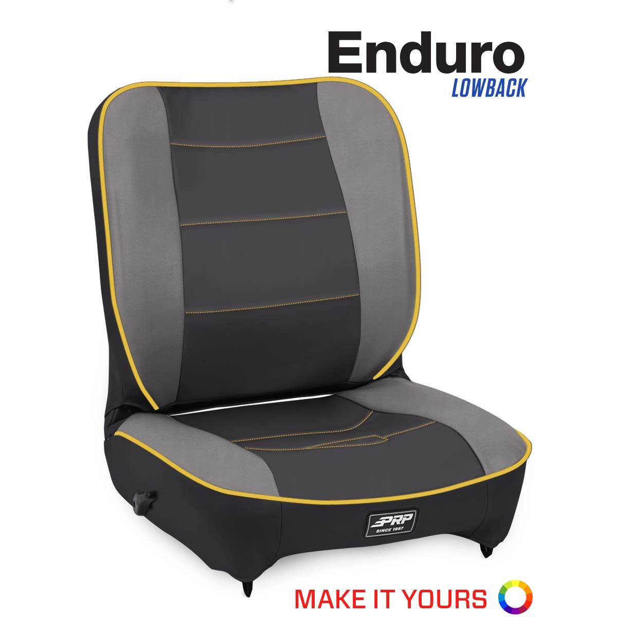 PRP Enduro Low Back Reclining Suspension Seat (Passenger Side)