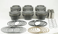 Thumbnail for Mahle MS BMW N54 B30 3.0L 84.50mm x 31.7mm CH 17.2cc 314g 10.3CR Pistons (Set of 6)