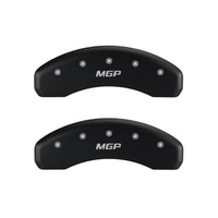 Thumbnail for MGP 4 Caliper Covers Engraved Front & Rear MGP Red finish silver ch