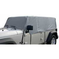 Thumbnail for Rampage 2007-2018 Jeep Wrangler(JK) Unlimited Car Cover 4 Layer - Grey