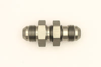 Thumbnail for DeatschWerks 8AN Male Flare To 8AN Male Flare Bulkhead Adapter (Incl. Nut)